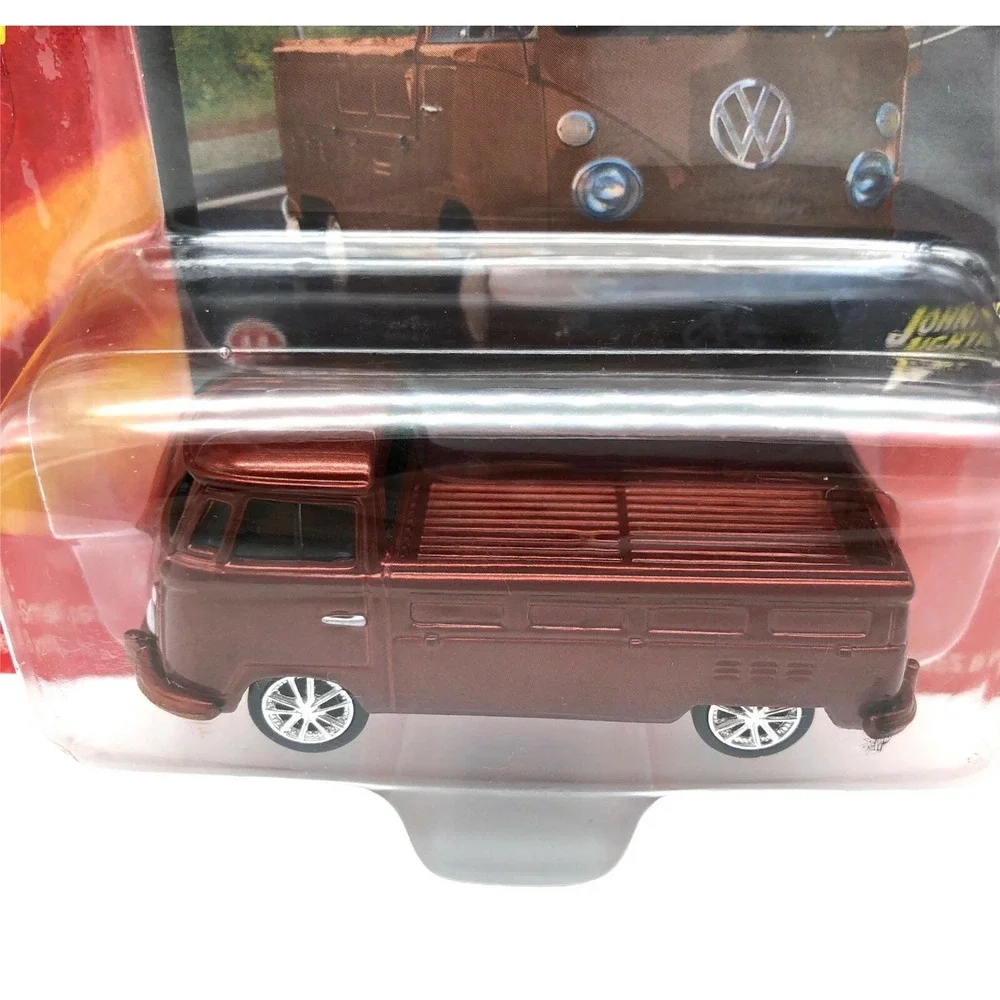 Johnny Lightning‎ 1966 '66 Volkswagen VW Type 2 Pickup Truck Brown Diecast 1/64